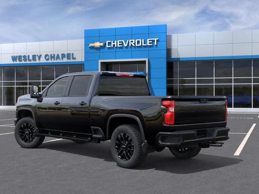 Black 2026 Chevrolet Silverado 2500 Custom