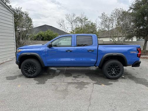 Reef Blue Metallic 2026 Chevrolet Colorado Trail Boss