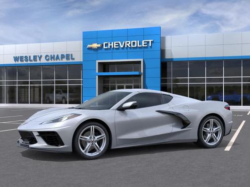 Silver 2026 Chevrolet Corvette Stingray w/1LT