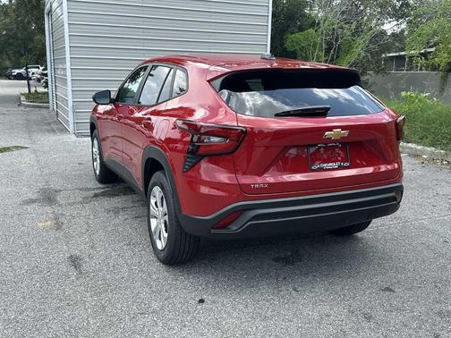Red 2026 Chevrolet Trax LS