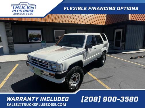 1988 Toyota 4Runner SR5 2D SUV 4X4 V6