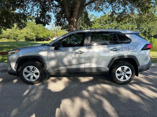 Silver Sky Metallic 2025 Toyota RAV4 LE