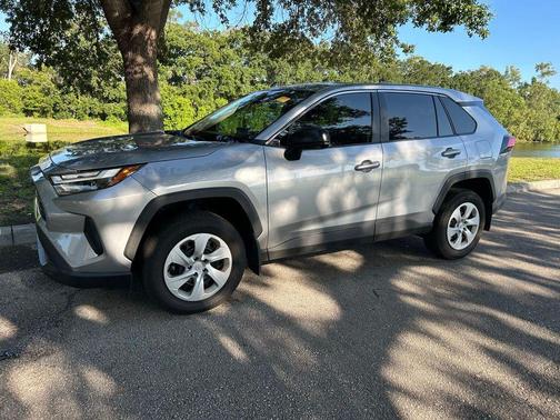 Silver Sky Metallic 2025 Toyota RAV4 LE