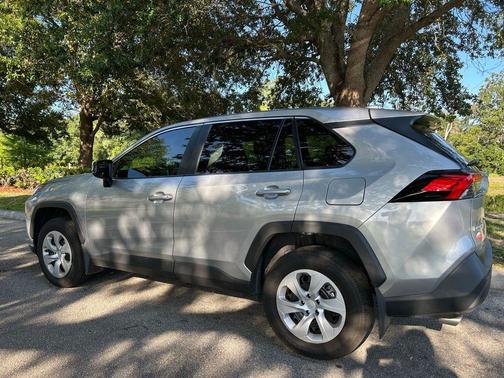 Silver Sky Metallic 2025 Toyota RAV4 LE