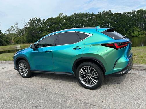 Cloudburst Gray 2023 Lexus NX 350 Luxury