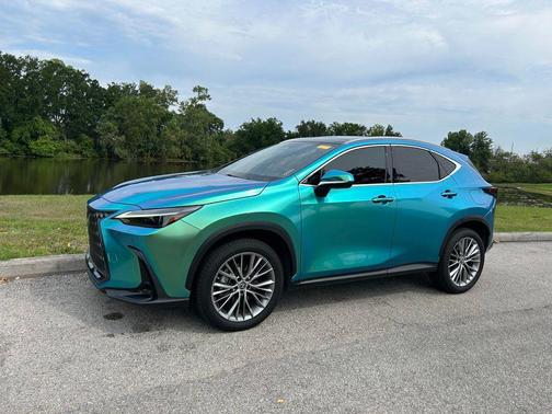 Cloudburst Gray 2023 Lexus NX 350 Luxury