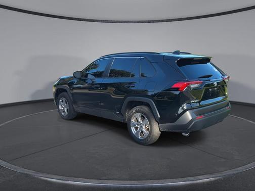 Midnight Black Metallic 2025 Toyota RAV4 Hybrid LE