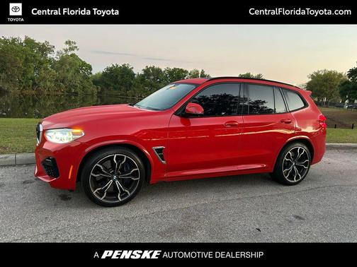 Red Metallic 2020 BMW X3 M