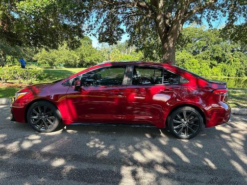 Ruby Flare Pearl 2023 Toyota Corolla SE