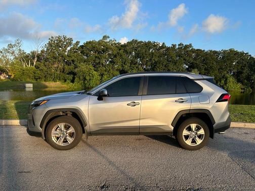 Silver Sky Metallic 2025 Toyota RAV4 XLE