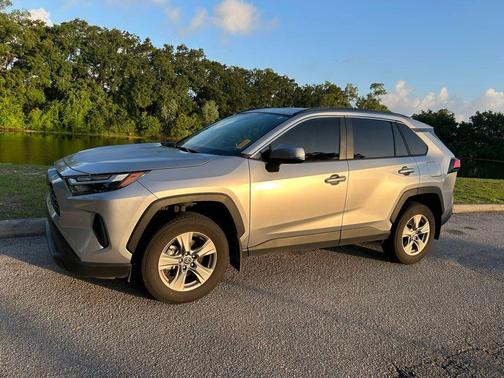Silver Sky Metallic 2025 Toyota RAV4 XLE