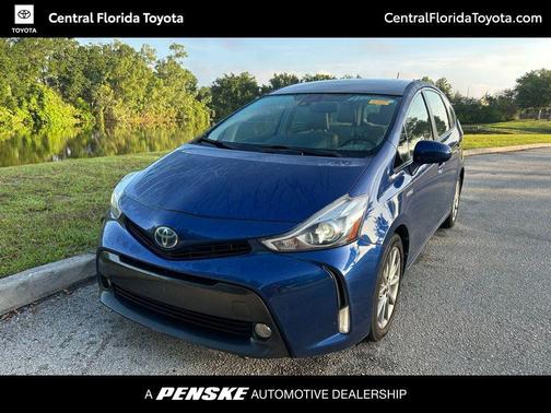 Blue Ribbon Metallic 2017 Toyota Prius v Five