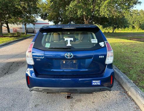 Blue Ribbon Metallic 2017 Toyota Prius v Five