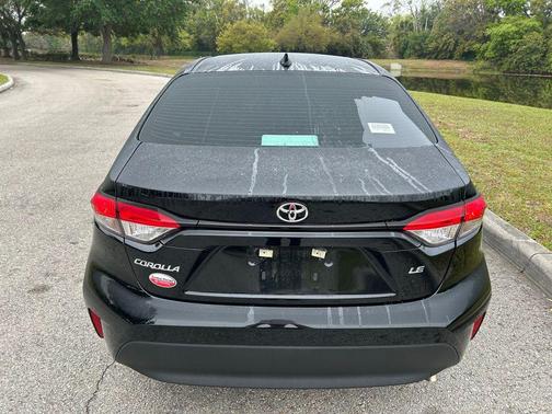 Midnight Black Metallic 2025 Toyota Corolla LE