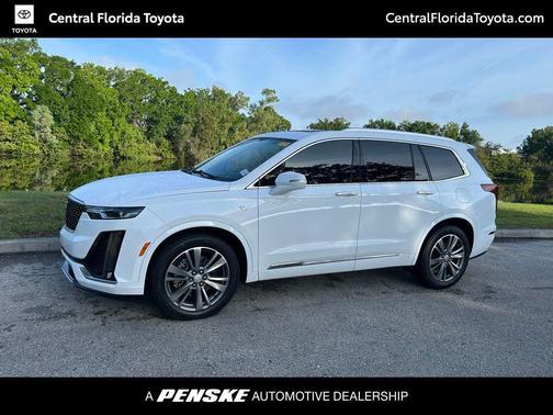 Crystal White 2021 Cadillac XT6 Premium Luxury FWD