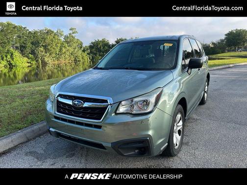 Jasmine Green Metallic 2018 Subaru Forester 2.5i