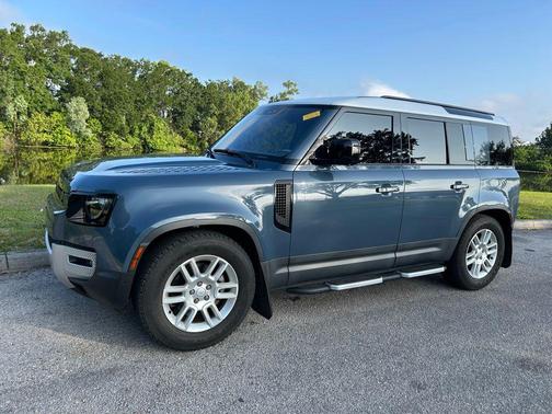Blue Metallic 2022 Land Rover Defender S