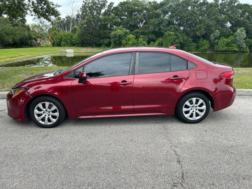 Ruby Flare Pearl 2023 Toyota Corolla LE