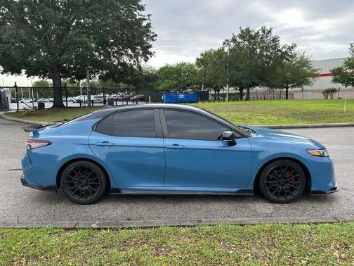 Cavalry Blue/Midnight Black Metallic 2022 Toyota Camry TRD