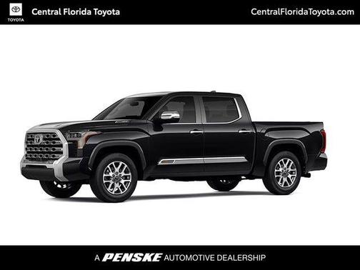 Midnight Black Metallic 2026 Toyota Tundra Hybrid 1794 Edition