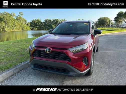 Ruby Flare Pearl 2021 Toyota RAV4 LE