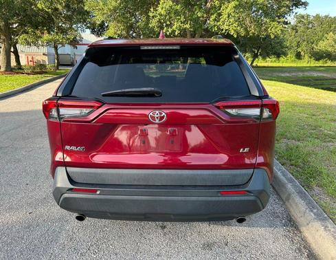 Ruby Flare Pearl 2021 Toyota RAV4 LE