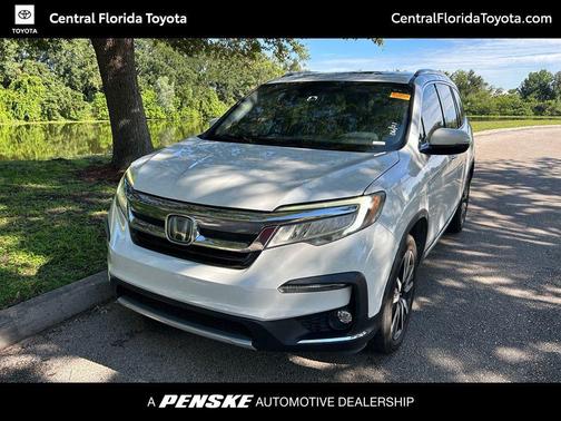 Platinum White 2020 Honda Pilot Touring 8-Passenger
