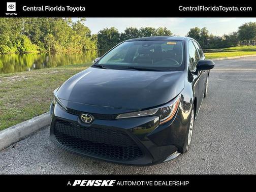 Black Sand Pearl 2022 Toyota Corolla LE
