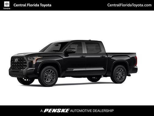 Midnight Black Metallic 2026 Toyota Tundra Platinum