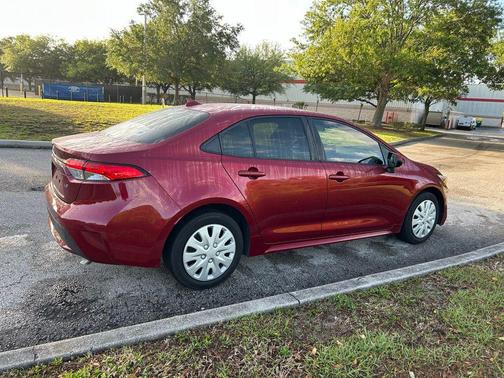 Ruby Flare Pearl 2022 Toyota Corolla LE