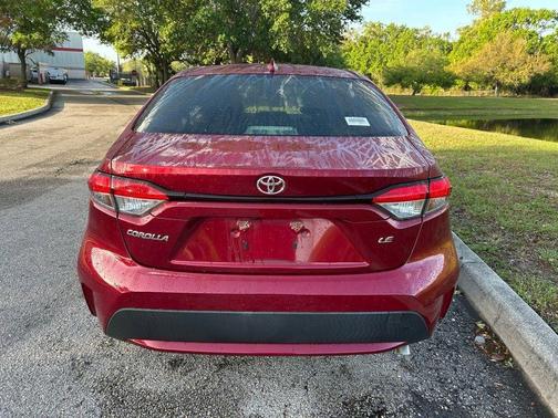 Ruby Flare Pearl 2022 Toyota Corolla LE