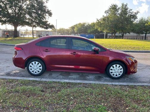Ruby Flare Pearl 2022 Toyota Corolla LE