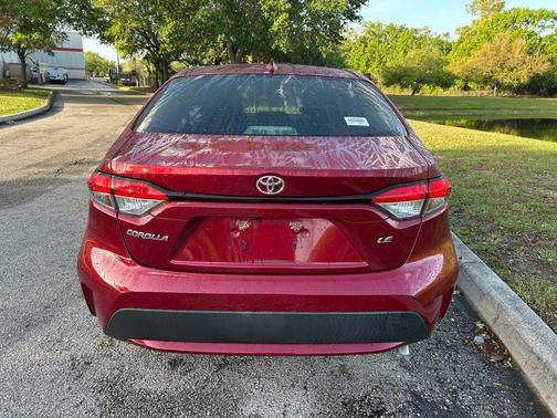 Ruby Flare Pearl 2022 Toyota Corolla LE