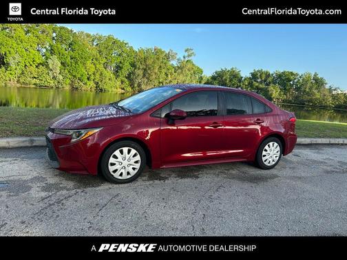 Ruby Flare Pearl 2022 Toyota Corolla LE