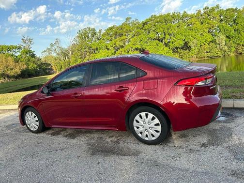 Ruby Flare Pearl 2022 Toyota Corolla LE