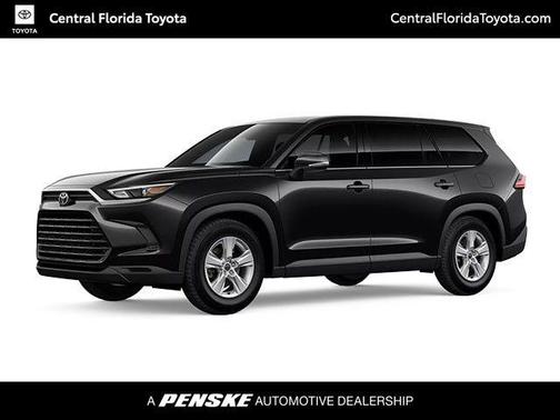 Midnight Black Metallic 2026 Toyota Highlander LE