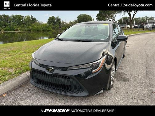 Black Sand Pearl 2022 Toyota Corolla LE
