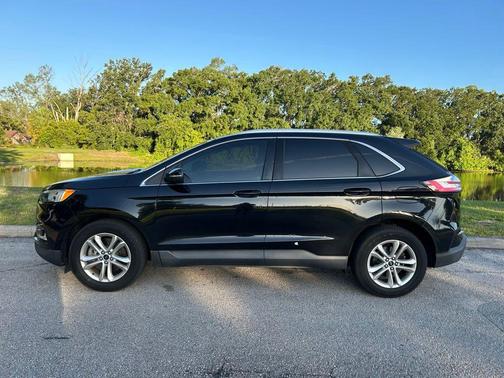 AGATE BLACK METALLIC 2019 Ford Edge SEL