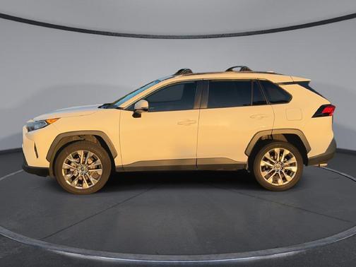 Super White 2020 Toyota RAV4 XLE Premium