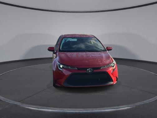 Barcelona Red Metallic 2020 Toyota Corolla LE