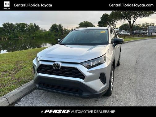 Silver Sky Metallic 2021 Toyota RAV4 LE