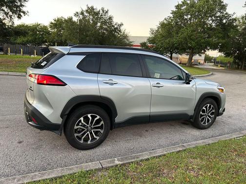 Sonic Silver 2025 Toyota Corolla Hybrid SE