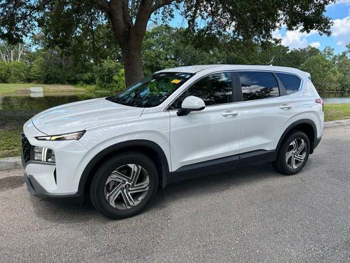 Serenity White Pearl 2023 Hyundai SANTA FE SE