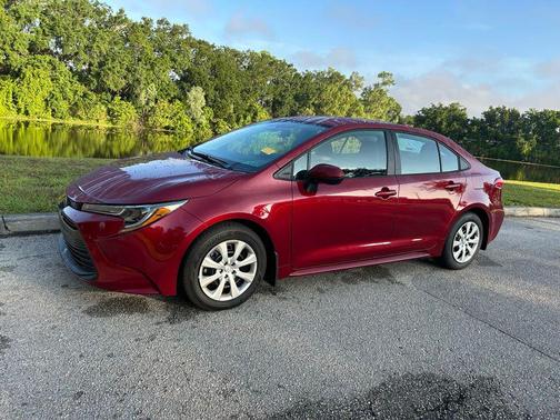 Ruby Flare Pearl 2026 Toyota Corolla LE
