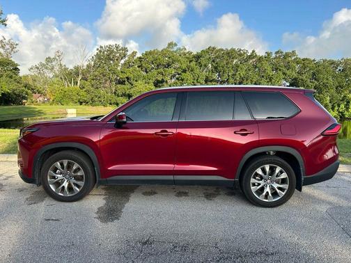 Ruby Flare Pearl 2024 Toyota Grand Highlander Limited