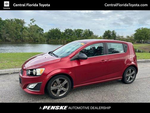 Crystal Red Tintcoat 2014 Chevrolet Sonic RS