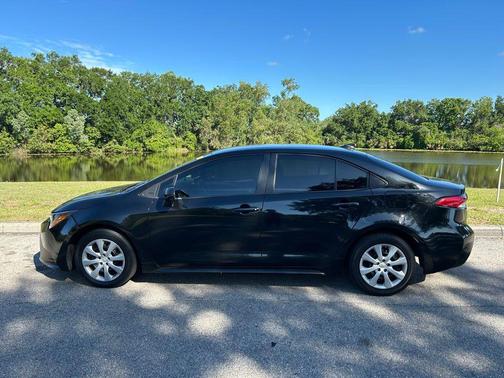 Black Sand Pearl 2022 Toyota Corolla LE