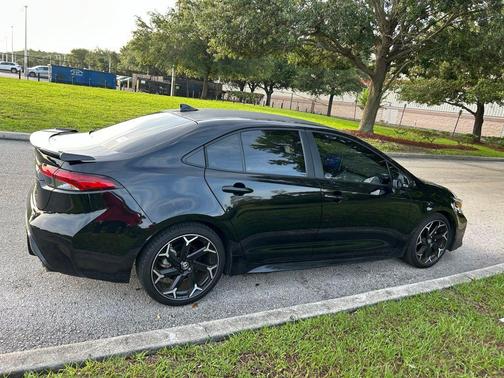 Midnight Black Metallic 2025 Toyota Corolla FX
