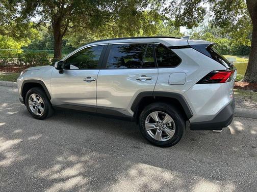 Silver Sky Metallic 2025 Toyota RAV4 Hybrid XLE