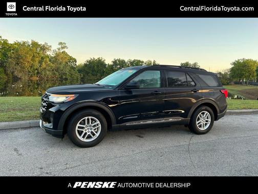 AGATE BLACK METALLIC 2025 Ford Explorer Active